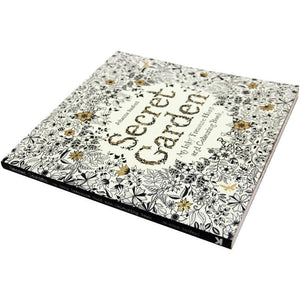 96 Pages English Secret Garden Coloring Books for Adults Kids Relieve Stress